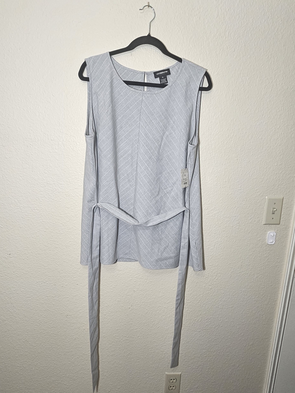 Liz Claiborne Spring Bouquet (Gray Purple Stripe)